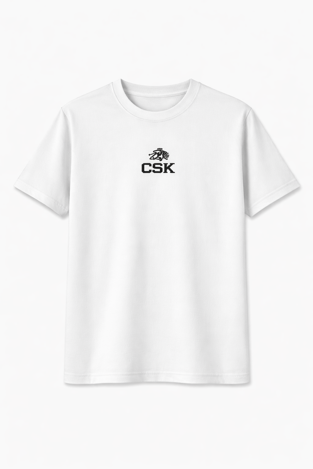Elan Woven Premium T-shirt - CSK White